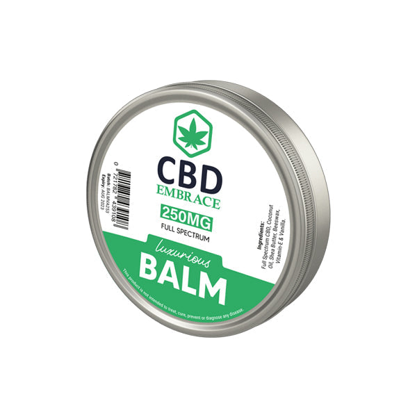 CBD Embrace 250mg Full Spectrum CBD Luxurious Balm - 30g - HEMPORIUM