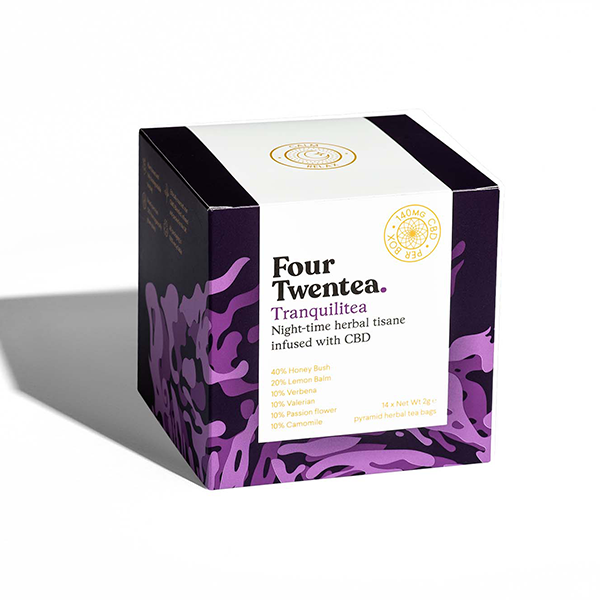 Four Twentea Herbal 10mg CBD Tea - Tranquilitea - HEMPORIUM