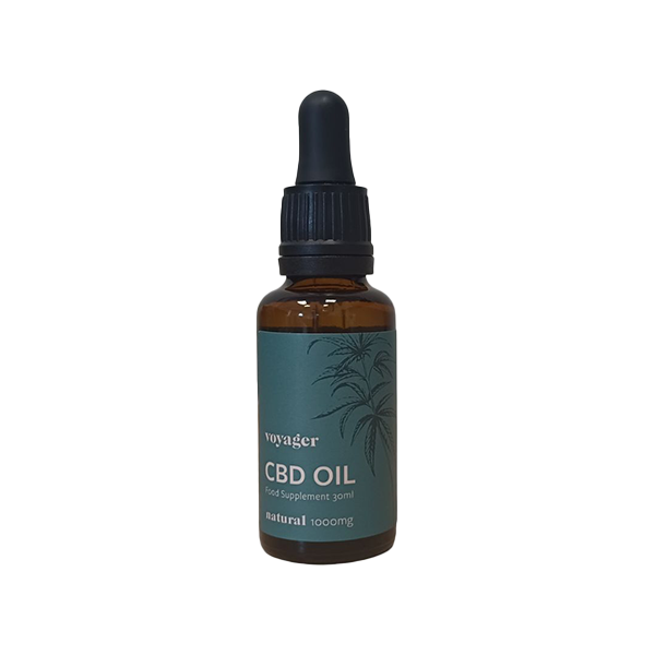 Voyager 1000mg CBD Oil 30ml - HEMPORIUM