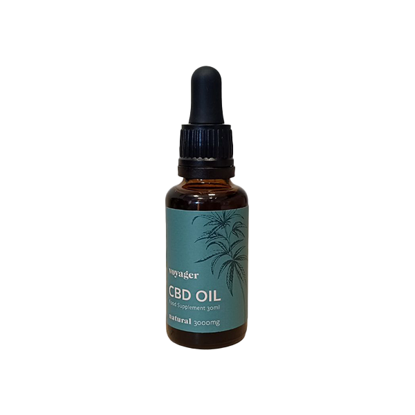 Voyager 3000mg CBD Oil 30ml - HEMPORIUM