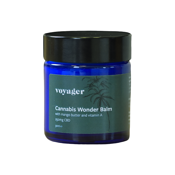 Voyager 250mg CBD Cannabis Wonder Balm - 30ml - HEMPORIUM