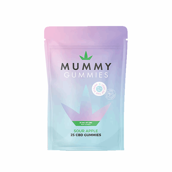 Canax 625mg CBD Mummy Gummies - Sour Apple - HEMPORIUM