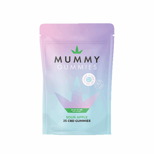 Canax 625mg CBD Mummy Gummies - Sour Apple - HEMPORIUM