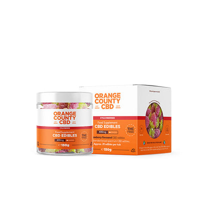 Orange County CBD 400 mg Gummies - malé balenie