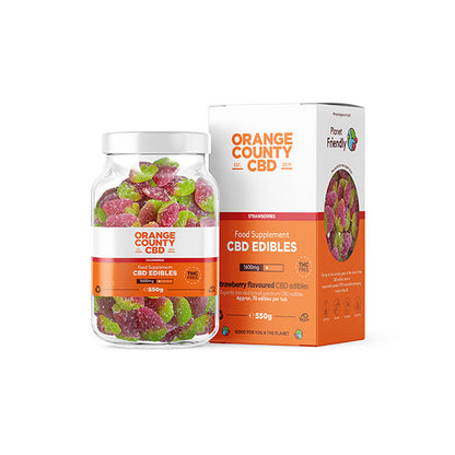 Orange County CBD 1600 mg Gummies - veľké balenie