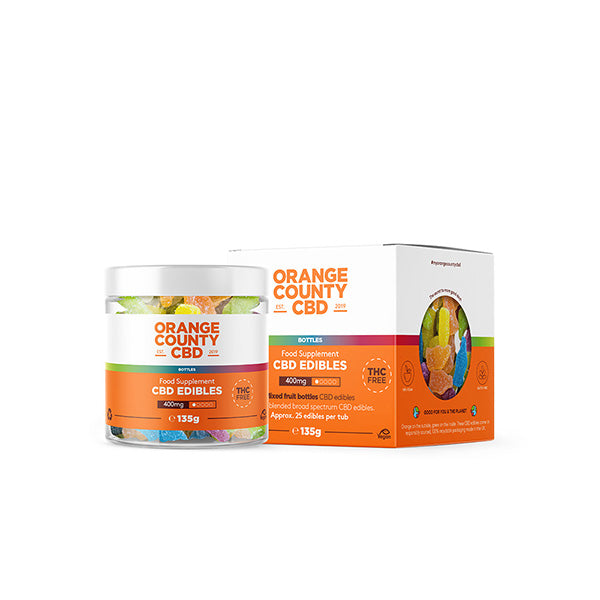 Orange County CBD 400 mg Gummies - malé balení