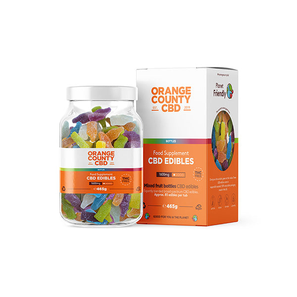 Orange County CBD 1600 mg Gummies - veľké balenie