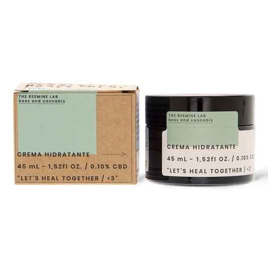 The Beemine Lab 45mg CBD Hydrating Facial Cream 45ml - HEMPORIUM