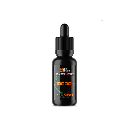 CBD Asylum Infuse 10000mg CBD Mango Oil - 30ml (BUY 1 GET 2 FREE) - HEMPORIUM