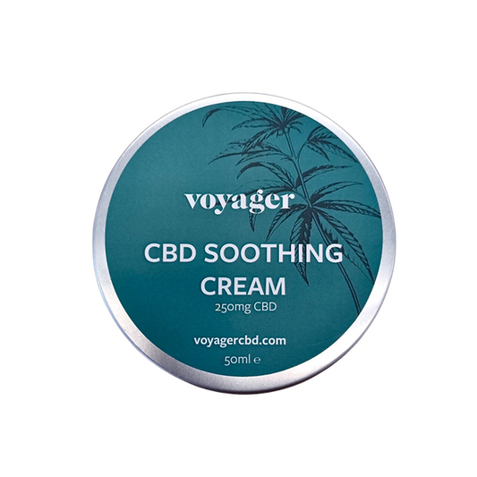 Voyager 250mg CBD Soothing Cream - 50ml - HEMPORIUM