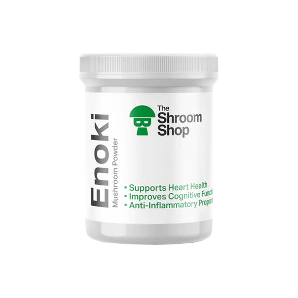 The Shroom Shop Enoki Mushroom 90000mg Powder - HEMPORIUM