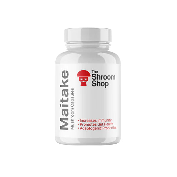 The Shroom Shop Maitake Mushroom 45000mg Capsules - 90 Caps - HEMPORIUM