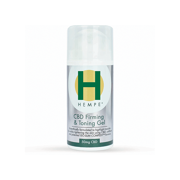 HEMPE 50mg CBD Firming & Toning Gel - 100ml - HEMPORIUM