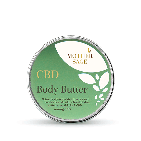 MotherSage 100mg CBD Body Butter - 100ml - HEMPORIUM