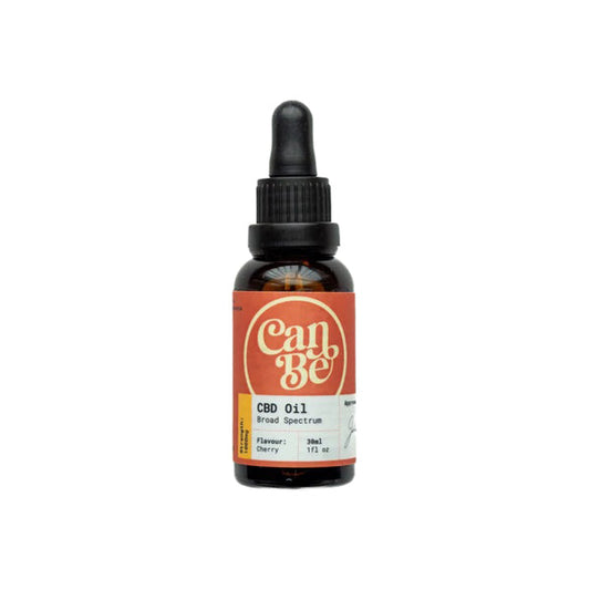 CanBe 1000mg CBD Broad Spectrum Cherry Oil - 30ml (BUY 1 GET 1 FREE) - HEMPORIUM