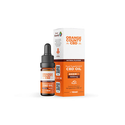 Orange County CBD 1000mg Full Spectrum CBD Oil - 10ml - HEMPORIUM