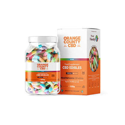 Orange County CBD 1600 mg Gummies - veľké balenie