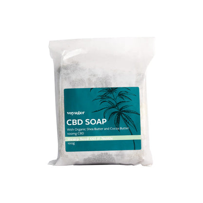 Voyager 100mg CBD Hemp & Lettle Soap - 100g - HEMPORIUM