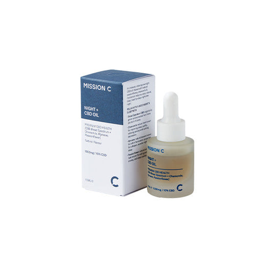 Mission C Night + 1000mg CBD Oil - 10ml - HEMPORIUM