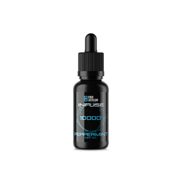 CBD Asylum Infuse 10000mg CBD Peppermint Oil - 30ml (BUY 1 GET 2 FREE) - HEMPORIUM