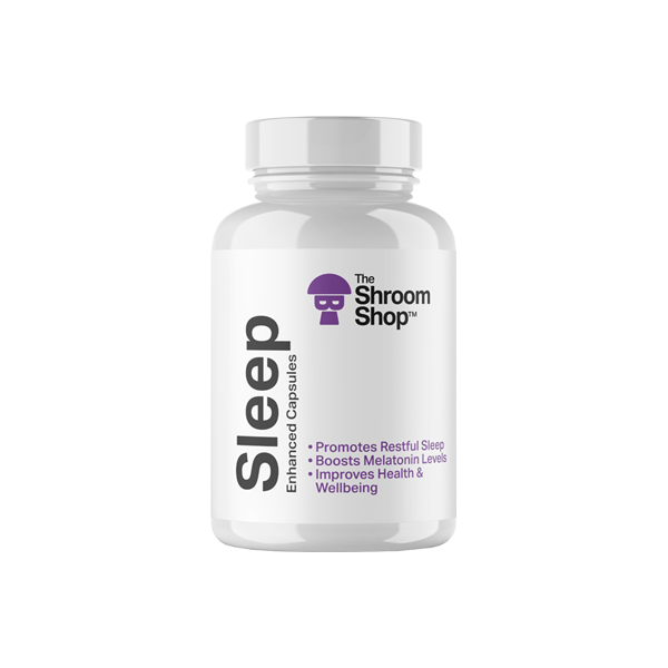 The Shroom Shop Enhanced Sleep 67500mg Capsules - 90 Caps - HEMPORIUM