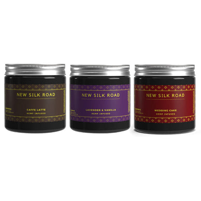 New Silk Road Hemp Infused Candle