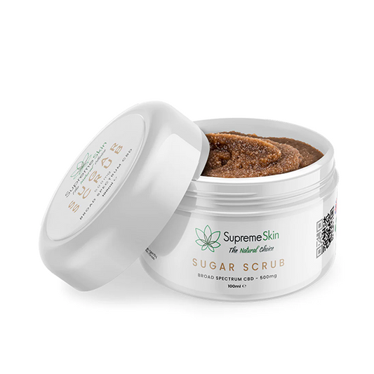 Supreme CBD 500mg Sugar Scrub - 100ml - HEMPORIUM