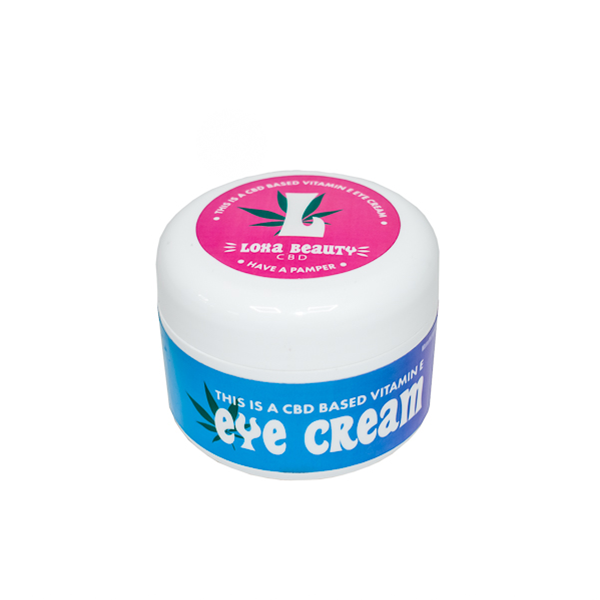 Loxa Beauty 1000mg  CBD Vitamin E Eye Cream - 100ml - HEMPORIUM