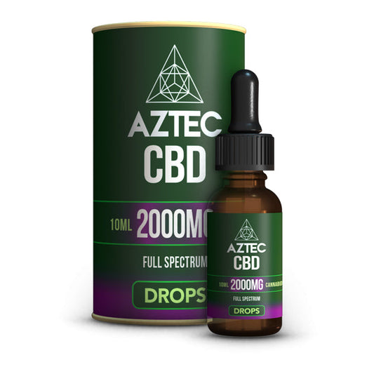 Aztec CBD Full Spectrum Konopný olej 2000 mg CBD 10 ml