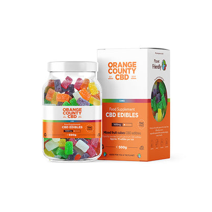 Orange County CBD 1600 mg Gummies - veľké balenie