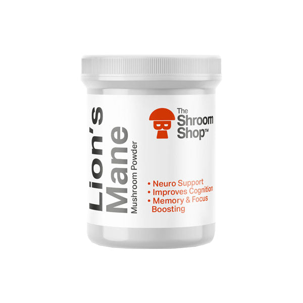 The Shroom Shop Lion's Mane Mushroom 90000mg Powder - HEMPORIUM