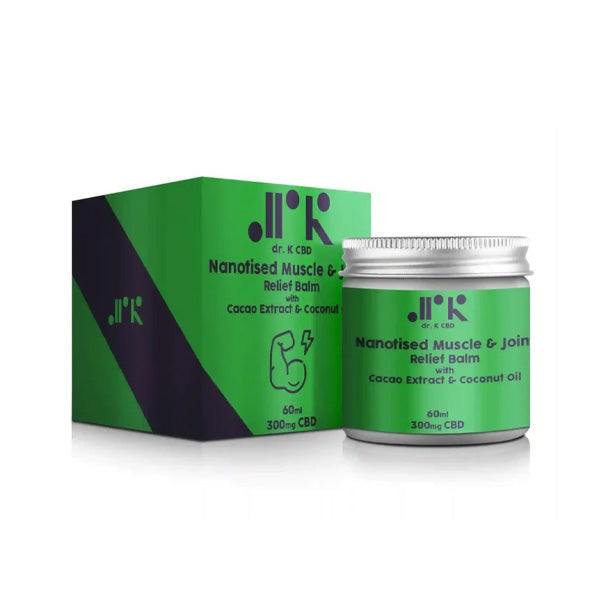 Dr K CBD 300mg CBD Nano Emulsified Joint Relief Balm - 60ml - HEMPORIUM