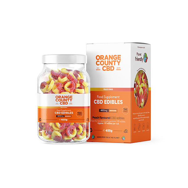 Orange County CBD 4800 mg Gummies - veľké balenie