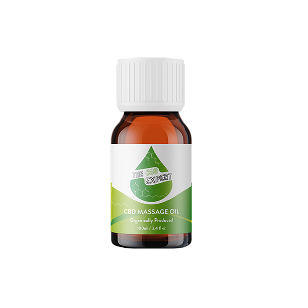 The CBD Expert 500mg CBD Massage Oil - 100ml - HEMPORIUM