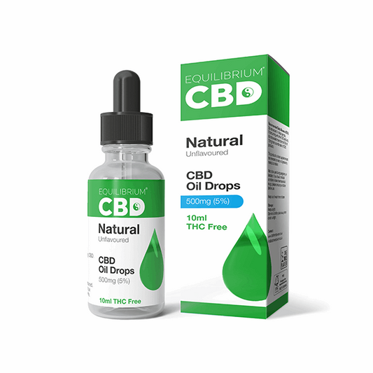 500mg Equilibrium CBD Oil 10ml - Natural Flavour - HEMPORIUM