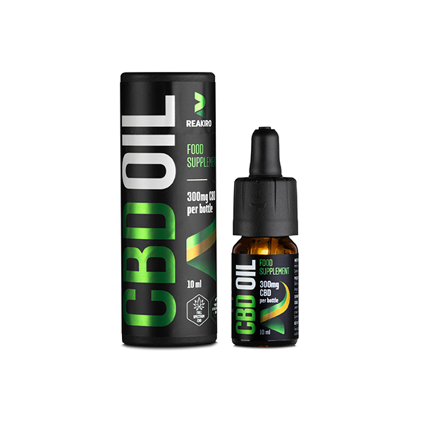 Reakiro 300mg CBD Oil 3% Full Spectrum - 10ml (BUY 1 GET 1 FREE) - HEMPORIUM