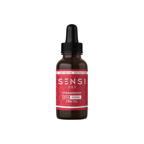 Sensi CBD 500mg CBD Broad-Spectrum Tincture Oil 30ml (BUY 1 GET 1 FREE)