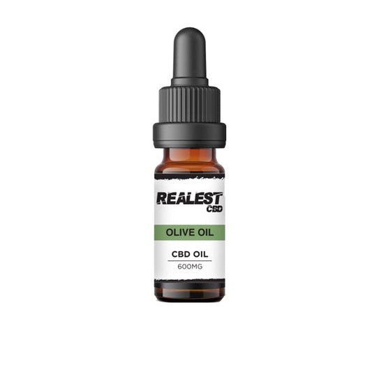 Realest CBD 600mg Broad Spectrum CBD 10ml Olive Oil (BUY 1 GET 1 FREE) - HEMPORIUM