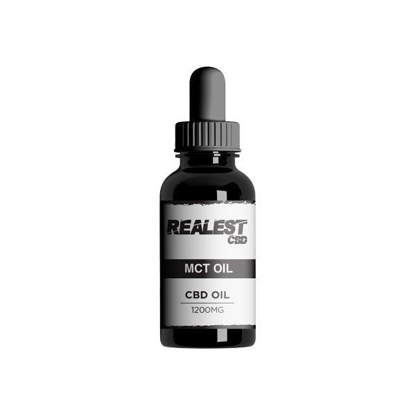 Realest CBD 1200mg Broad Spectrum CBD MCT Oil - 30ml (BUY 1 GET 1 FREE) - HEMPORIUM