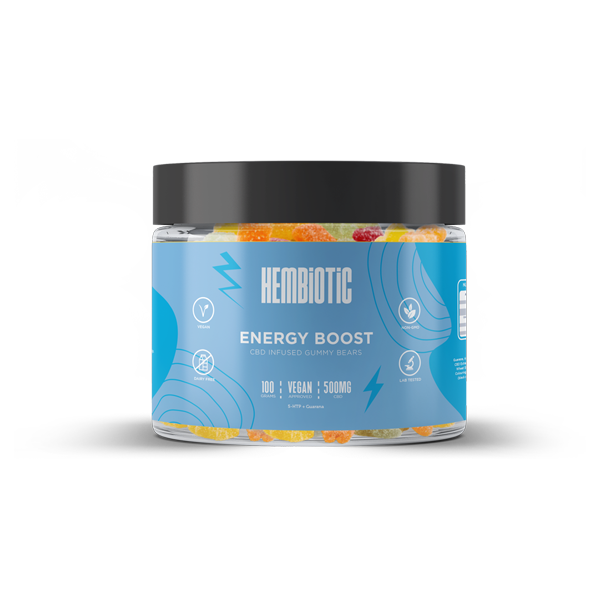 Hembiotic 500mg Funkčné CBD Gummy Bears - 100g