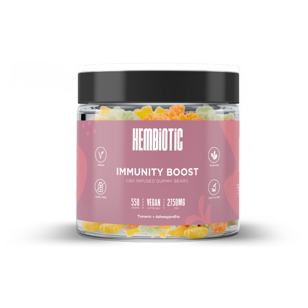 Hembiotické 2750 mg veľkoobchodné funkčné CBD želé medvedíky - 550 g