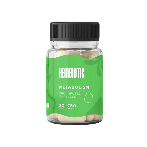 Hembiotické 750 mg funkčné CBD kapsuly – 30 kapsúl