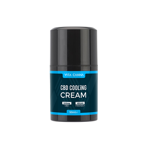 Vita Canna 500mg CBD Cooling Cream 50ml - HEMPORIUM