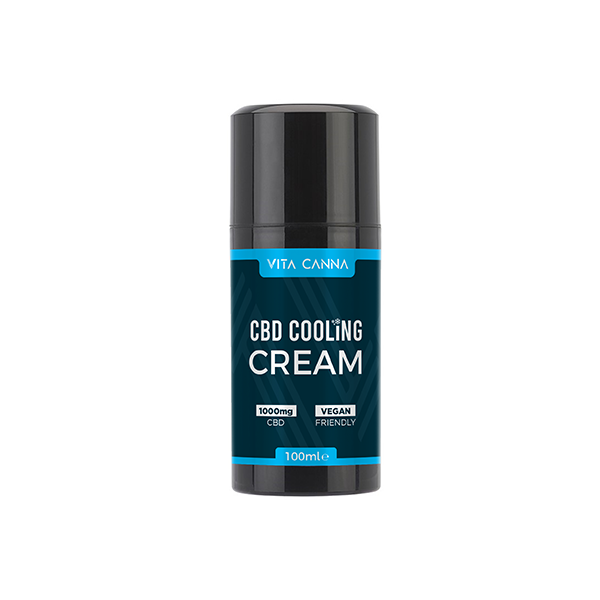 Vita Canna 1000mg CBD Cooling Cream 100ml - HEMPORIUM