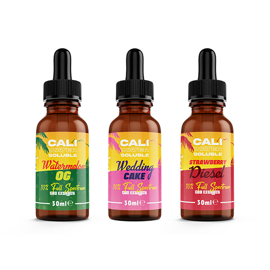 CALI 10% ve vodě rozpustný extrakt CBD s plným spektrem - Original 30ml