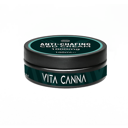 Vita Canna 1000mg CBD Anti-Chafing Cream 100ml - HEMPORIUM